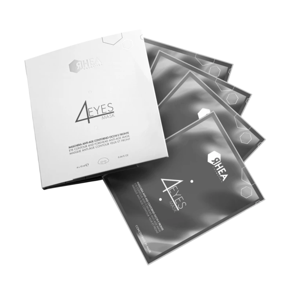 RHEA 4Eyes Mask 4х10ml – Омолоджувальна маска для контуру очей та області чола RHEA 4Eyes Mask 4х10ml – Омолоджувальна маска для контуру очей та області чола